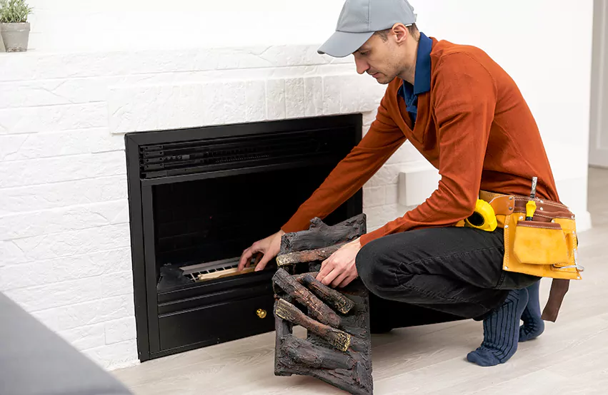 Wood Fireplace Repair in Candler-McAfee, GA